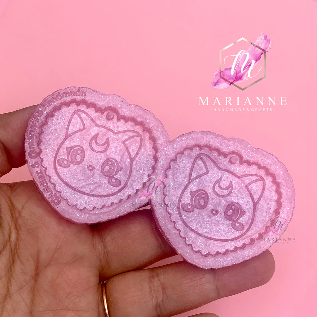 Aretes corazón Luna Sailor Moon 💓