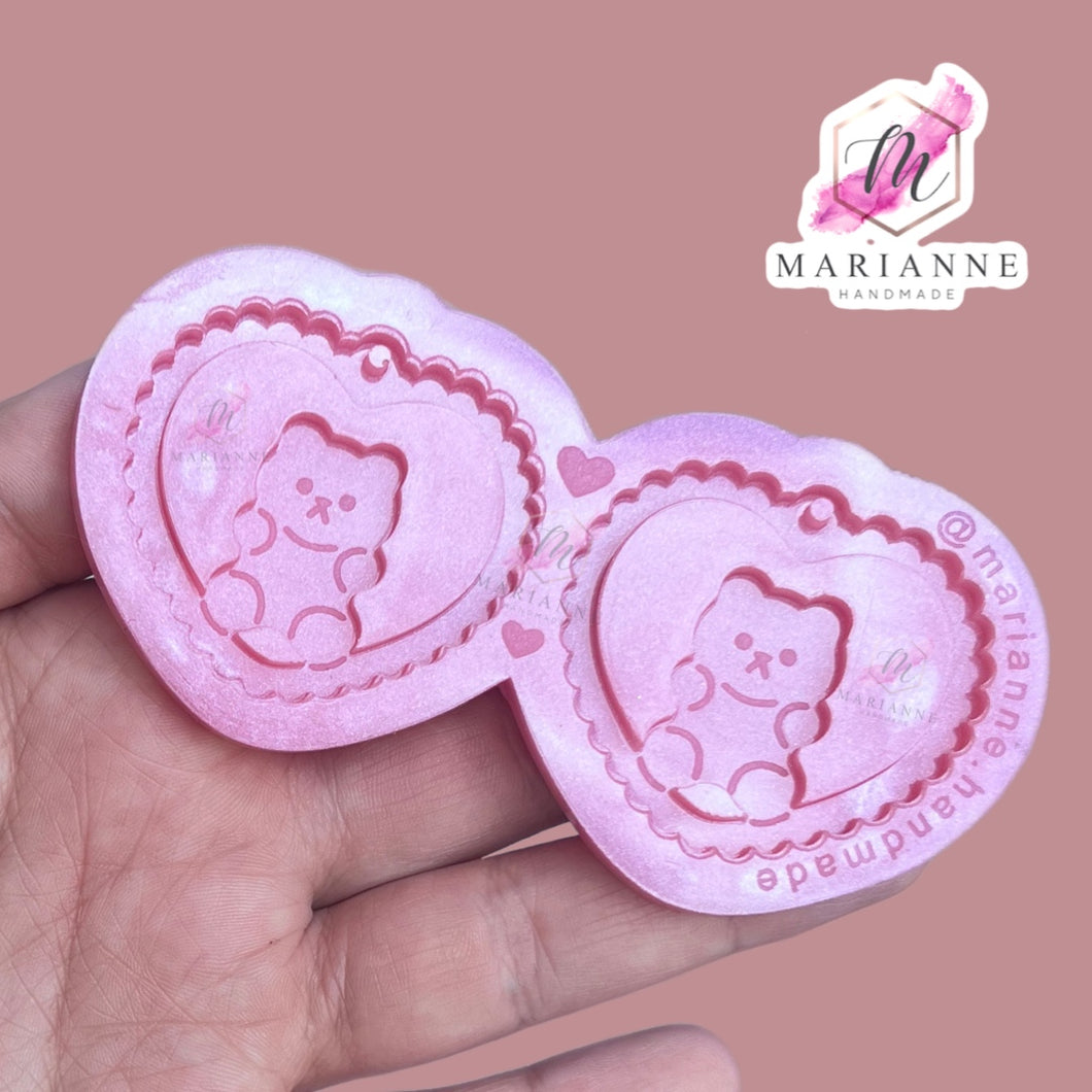 Aretes corazón Gummye Bear