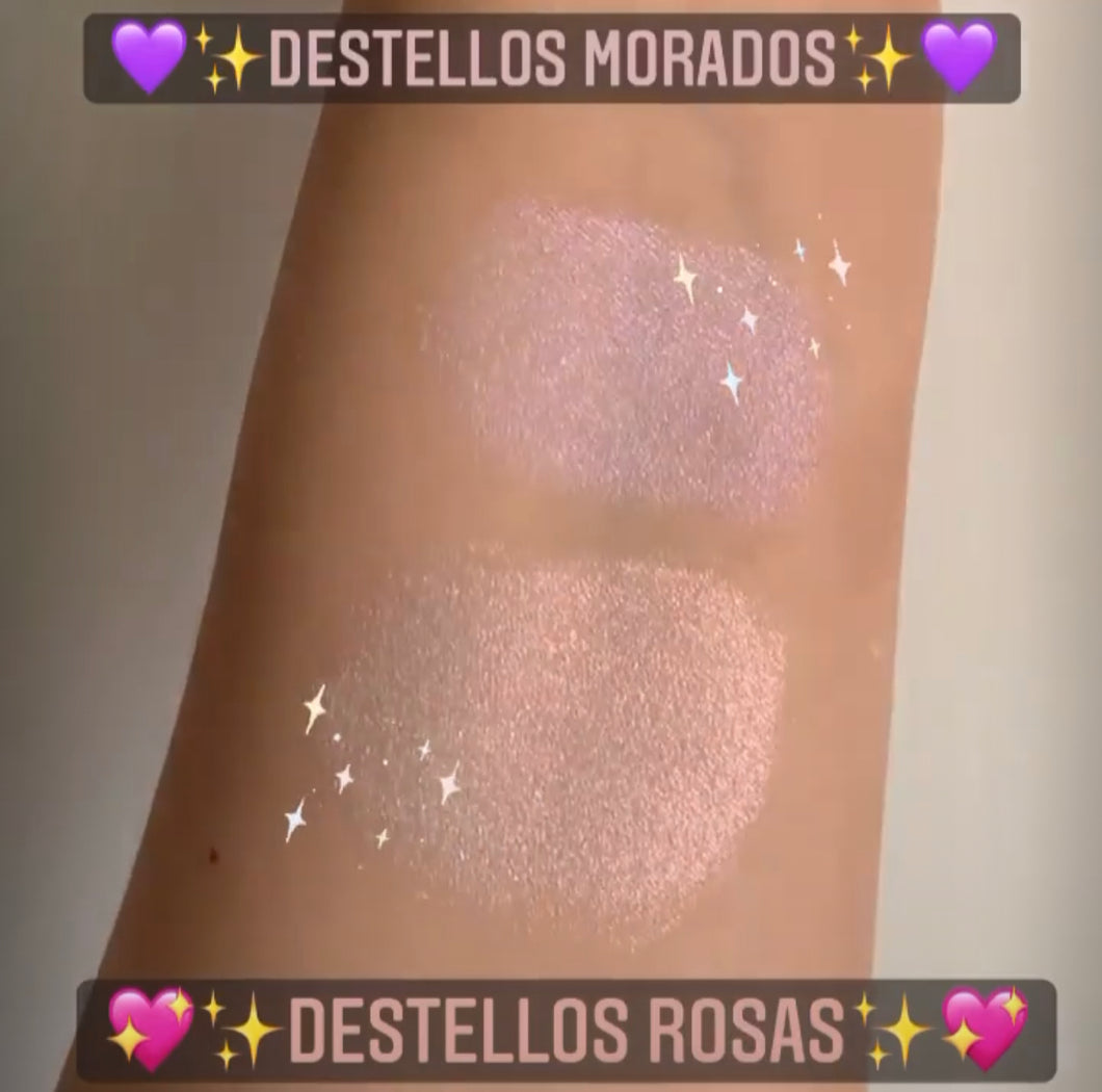 Pigmento destellos rosas 10gr