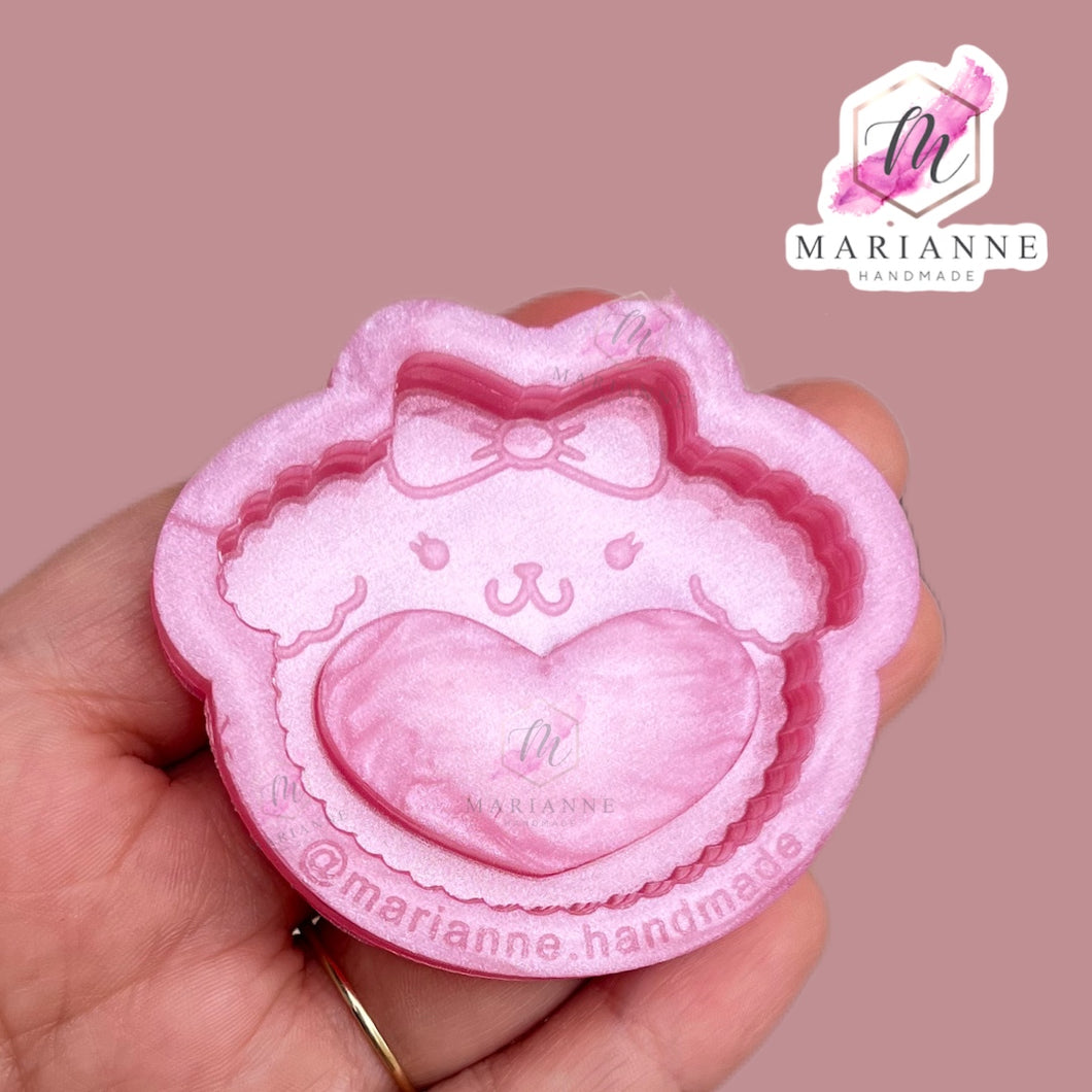 Molde Llavero shaker Macaroon - Sanrio