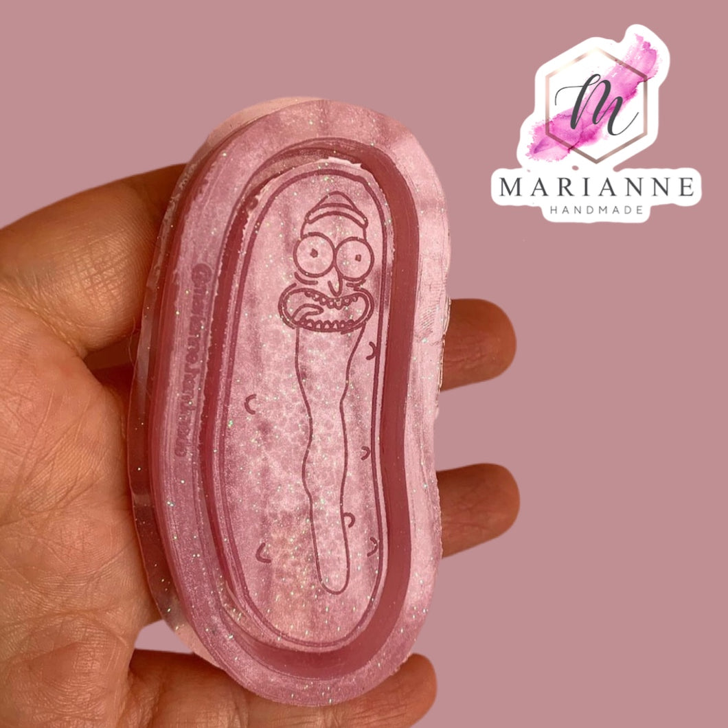 Molde llavero Pickle Rick